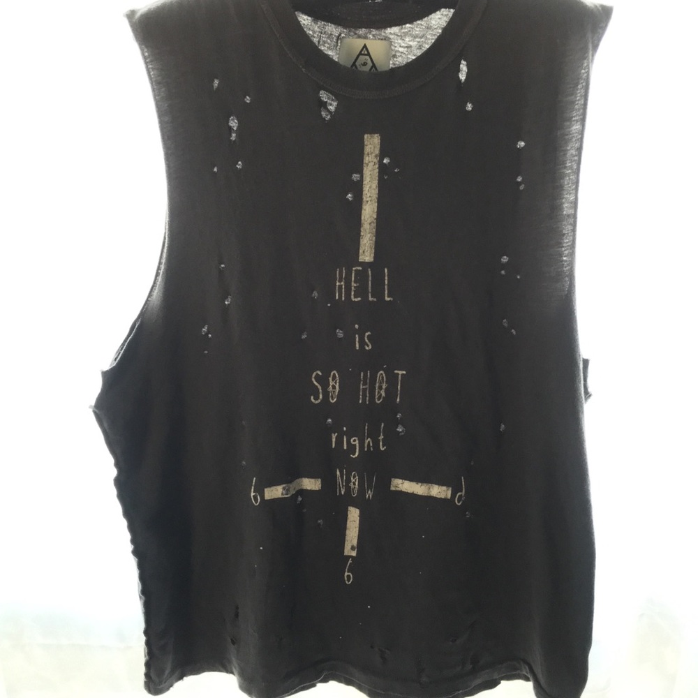 Unif Hell is Hot tee